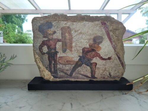 FRESCO GLADIADORES POMPEYA