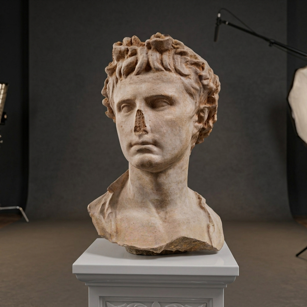 BUSTO DEL EMPERADOR AUGUSTO