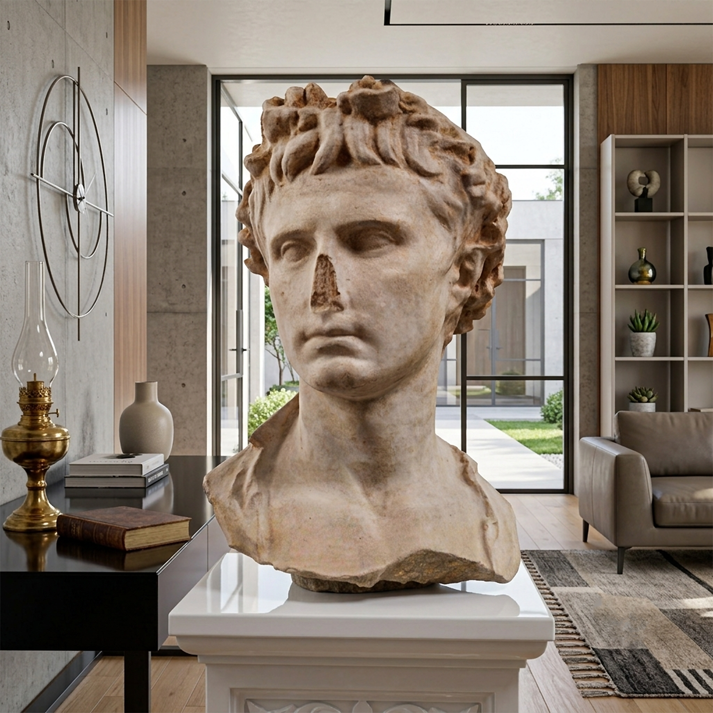BUSTO DEL EMPERADOR AUGUSTO - Imagen 2