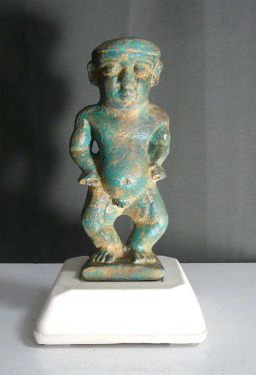 Amuleto del Dios Pataikos: Protector Egipcio contra el Mal