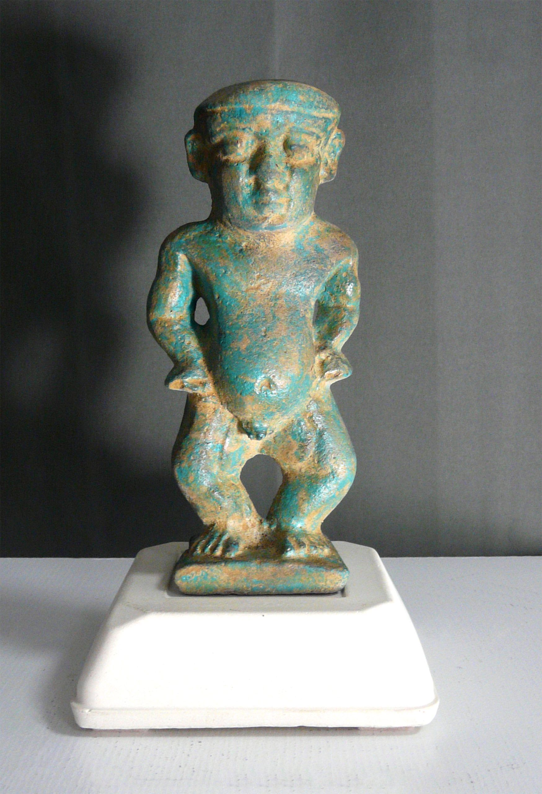 Amuleto del Dios Pataikos: Protector Egipcio contra el Mal