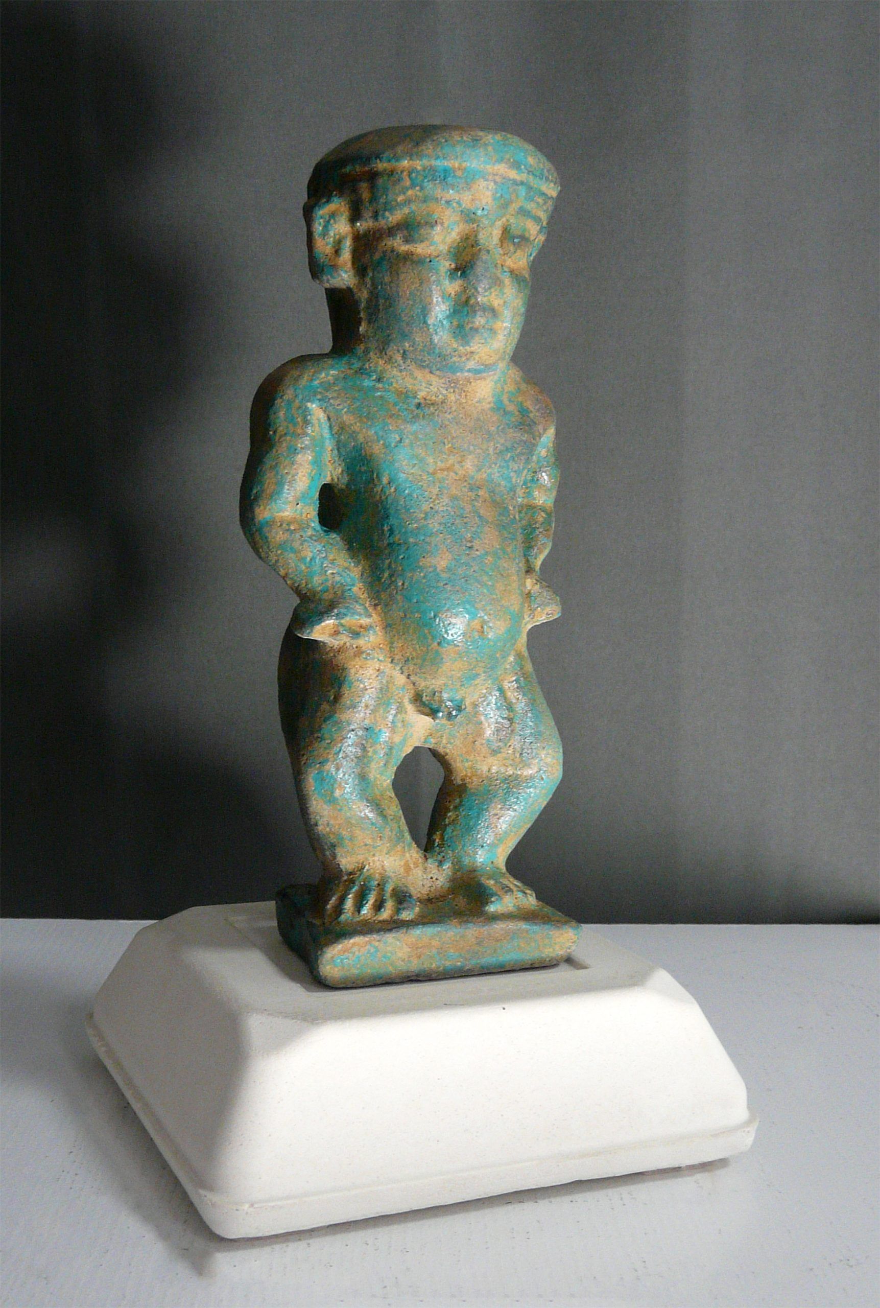 Amuleto del Dios Pataikos: Protector Egipcio contra el Mal - Imagen 7