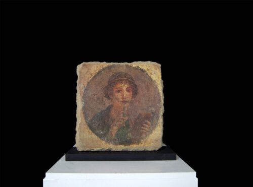 FRESCO RETRATO DE SAFO (SAPHO) 