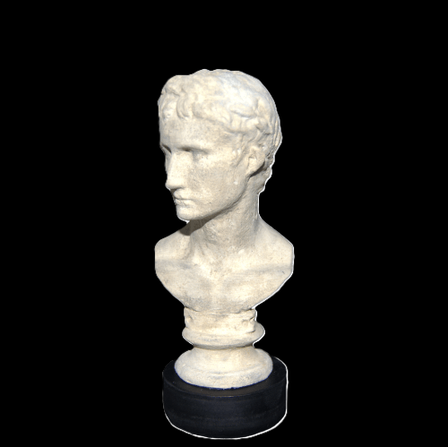 El Legado del Primer Emperador: Exclusivo Busto de Octavio Augusto en piedra