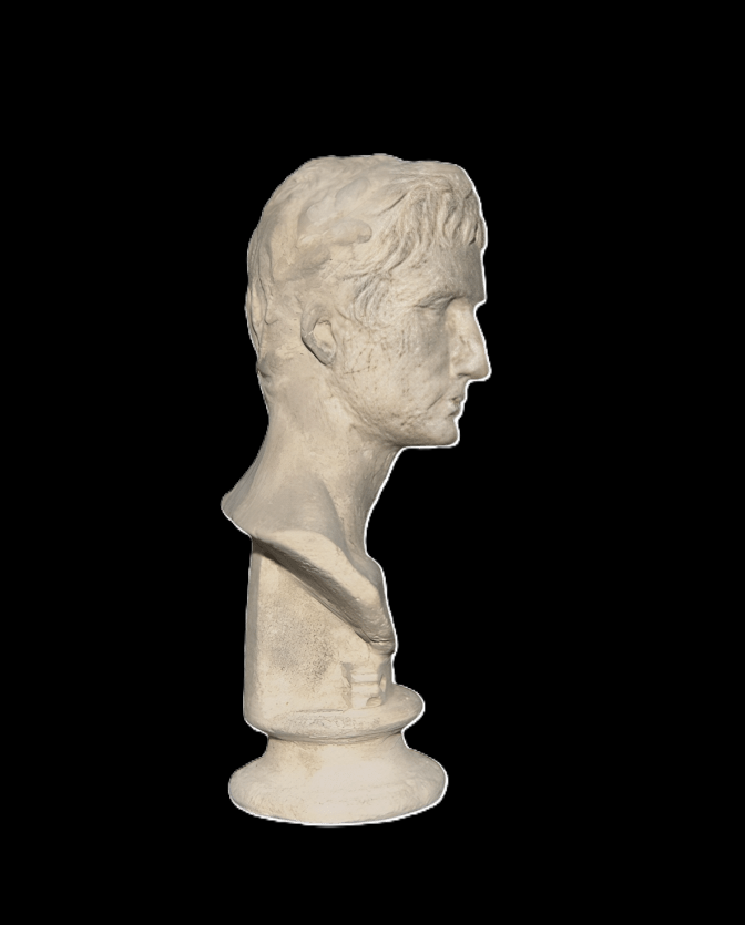 El Legado del Primer Emperador: Exclusivo Busto de Octavio Augusto en piedra - Imagen 3