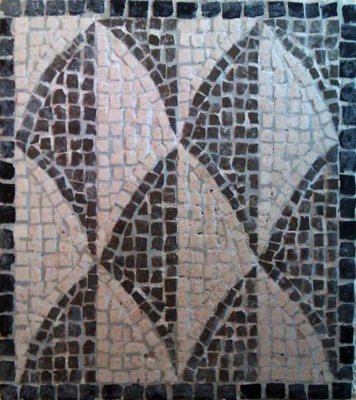 MOSAICO ROMANO DE UN PAVIMENTO