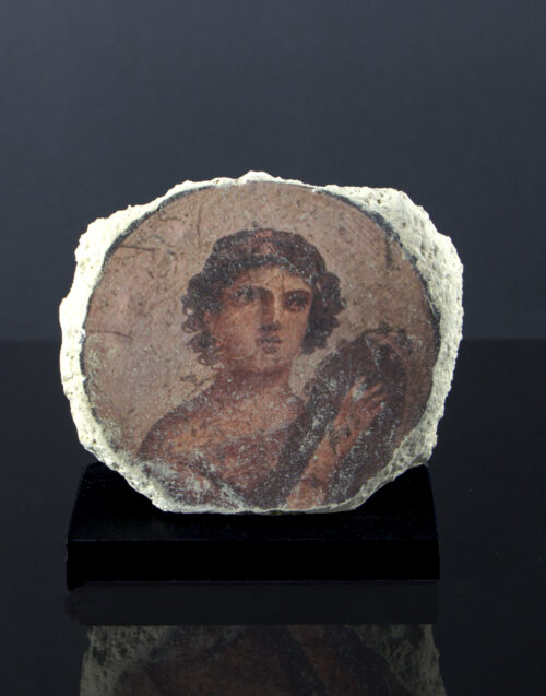 FRESCO SACERDOTISA DEL DIOS BACO