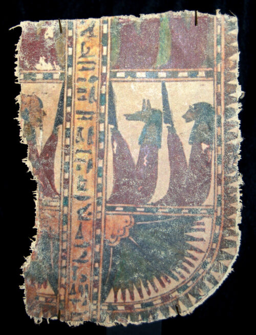 Cartonaje de Madera del Antiguo Egipto