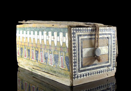 PIEZA ÚNICA: CAJA DE COSMÉTICA EGIPCIA