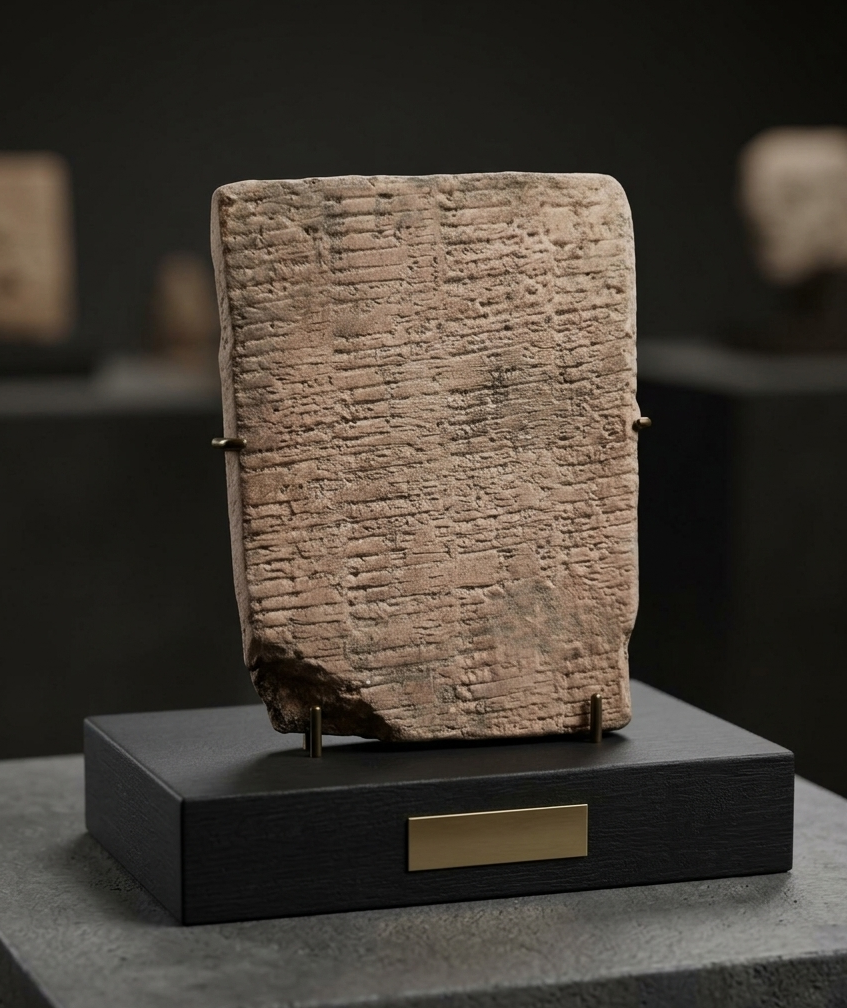 Tablilla Cuneiforme de Arcilla: Registro Administrativo y Balance Contable Sumerio (Periodo Ur III, c. 2100 a.C.) - Imagen 2
