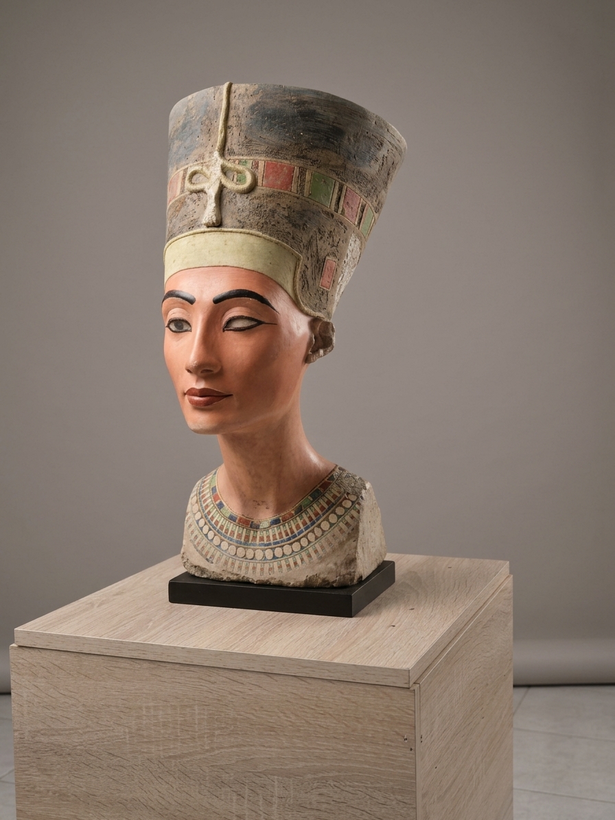 BUSTO DE NEFERTITI - Imagen 4