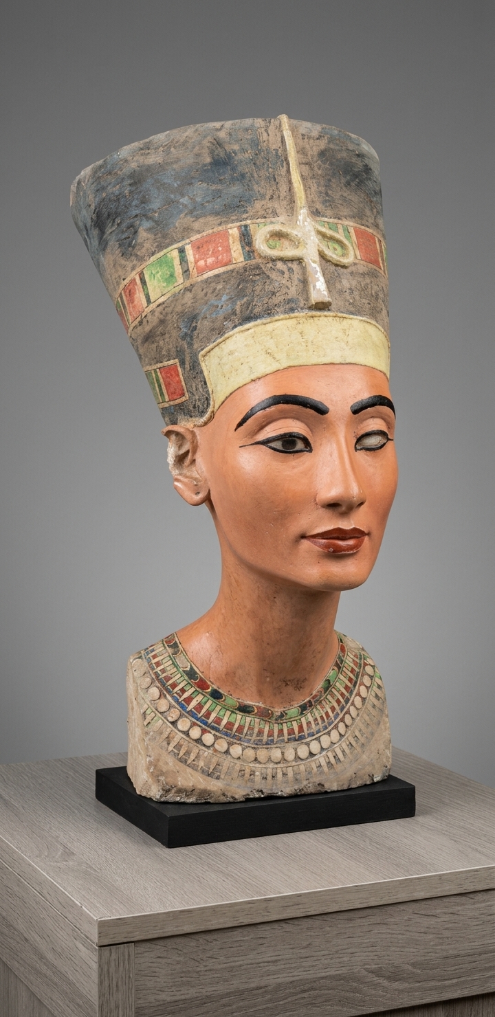 BUSTO DE NEFERTITI - Imagen 3